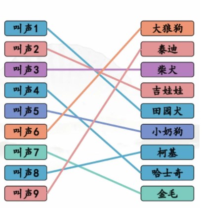 汉字找茬王哈基米叫声连线怎么连？汉字找茬王哈基米叫声连线攻略