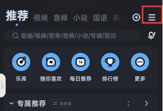 酷狗音乐哪里开启大字模式-酷狗音乐开启大字模式具体位置