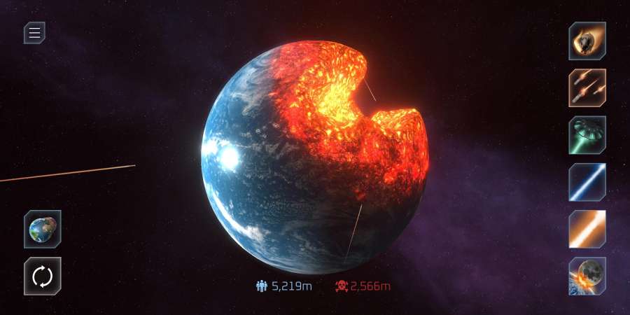 星球毁灭模拟器最新版14种毁灭