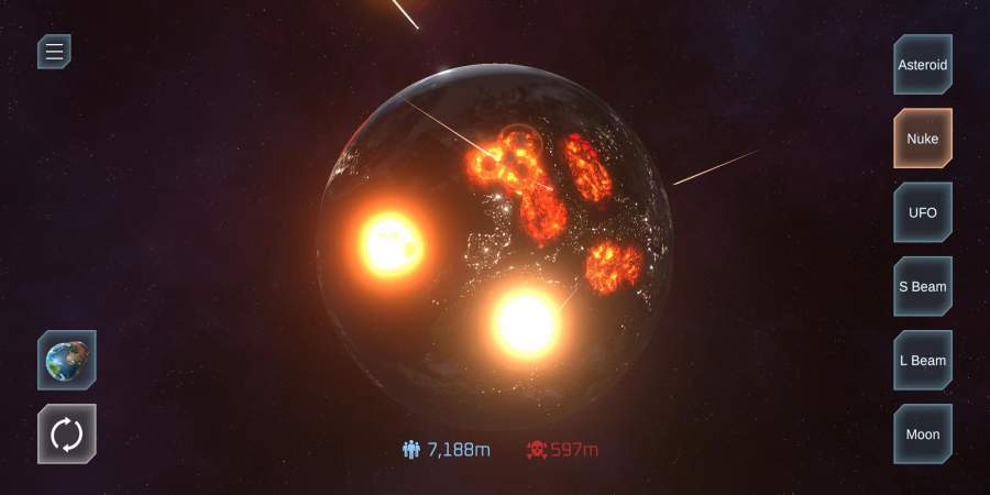 星球毁灭模拟器最新版14种毁灭